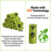 Eco-Friendly Dog Poop Bags Leak-Proof Extra Thick EPI Material Unscented Pet Waste Bags for Dog Walking Outdoor