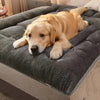 Oversized Plush Dog Cat Bed ,Sofa Crate Pad, Ultra Soft Polyester Pet Mat for All Size Cats Dogs, Adorable Rectangle Couch