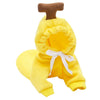 Fruit Print Dog Hoodie Fleece Coat for Pets Winter Apparel