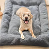 Oversized Plush Dog Cat Bed ,Sofa Crate Pad, Ultra Soft Polyester Pet Mat for All Size Cats Dogs, Adorable Rectangle Couch