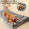 Oversized Plush Dog Cat Bed ,Sofa Crate Pad, Ultra Soft Polyester Pet Mat for All Size Cats Dogs, Adorable Rectangle Couch