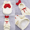 Fruit Print Dog Hoodie Fleece Coat for Pets Winter Apparel
