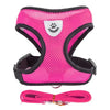 Dog Cat Harness Vest Adjustable Mesh Leash Small Medium Pets