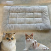 Oversized Plush Dog Cat Bed ,Sofa Crate Pad, Ultra Soft Polyester Pet Mat for All Size Cats Dogs, Adorable Rectangle Couch