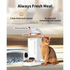 Smart WiFi Pet Feeder with Camera — 1080P Night Vision, App Controlled Auto Food Dispenser for Cats & Dogs