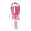 3-in-1 Pet Travel Bottle — Water, Food & Waste Bag, 9 Colors